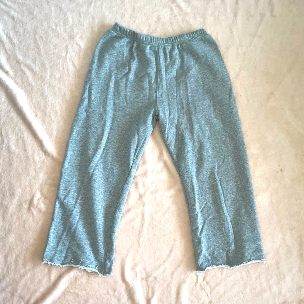 Wide leg sweatpants